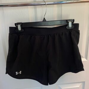 Under Armour black running shorts - medium